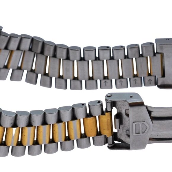 Vintage Tag Heuer 38mm Men's Two Tone 2000 Series Chronograph Watch Ref: CE1121! - Picture 7 of 9